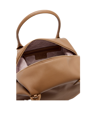 BORSA BAULETTO IN SIMILPELLE BOTTALATA - BEIGE AF5027E0058 81140 LIU JO 