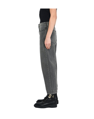 JEANS STRAIGHT GLITTERATO - GRIGIO UF5019D4927 N9935 LIU JO 