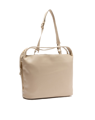 BORSA A MANO CON ZIP LATERALI - PANNA AF5058E0058 51308 LIU JO 
