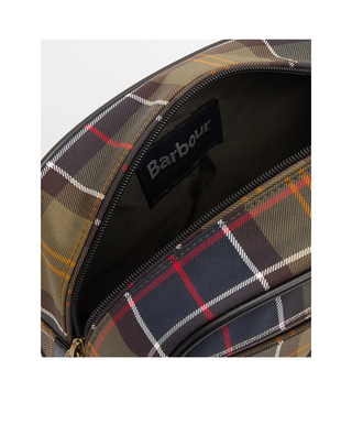 BEAUTY CASE TARTAN - VERDE MAC0396 OL91 BARBOUR 