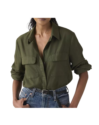 CAMICIA DONNA  " ELAINE " - VERDE 005NJ-0009 U LEVI'S 