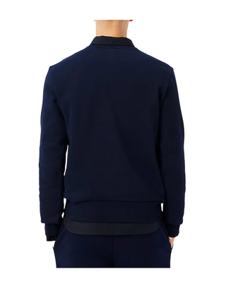 FELPA GIROCOLLO INVERNALE UOMO - BLU SH9608 166 LACOSTE 