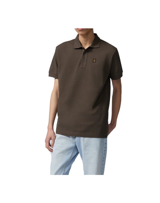 POLO UOMO " KURT " - MARRONE T25900PX9032 H01500 REFRIGIWEAR 
