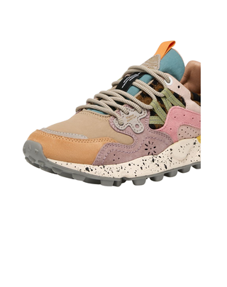 SNEAKERS DONNA "YAMANO 3" - SENAPE/ROSA 2017817-55 2F71 FLOWER MOUNTAIN 
