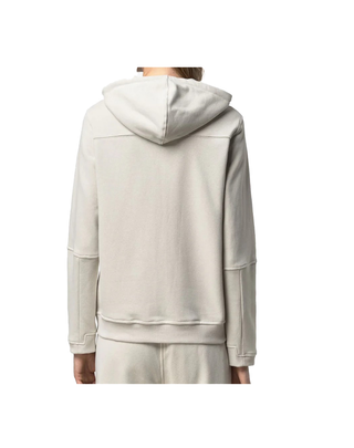 FELPA UNISEX CON CAPPUCCIO " PROSPER POLY COTTON " - BEIGE LT K1126HW 634 K-WAY 