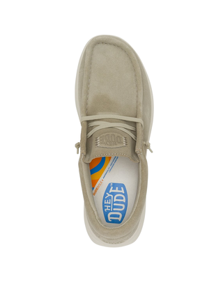 SCARPE UOMO " WALLY XTRA SUEDE " - STONE GREY/SILVER B.