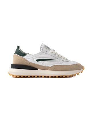 SNEAKERS UOMO ATHLETA NYLON - WHITE GREEN ATHLETA NYLON NY\WG D.A.T.E. 