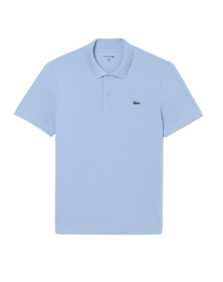 POLO UOMO IN MISTO COTONE REGULAR FIT - CELESTE DH5522 AEY LACOSTE 