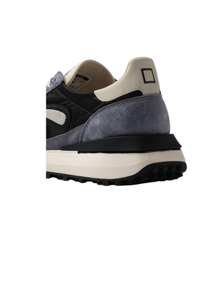 SNEAKERS UOMO "ATHLETA NYLON" - BLACK-CREAM
