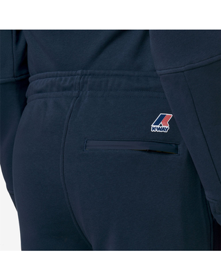PANTALONE TUTA UOMO "PHILBERT POLY COTTON" - BLUE INSIGNA K3134EW B67 K-WAY 