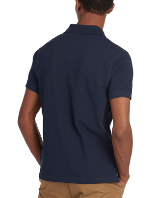 POLO UOMO MANICA CORTA - BLU MML0012 NY31 BARBOUR 