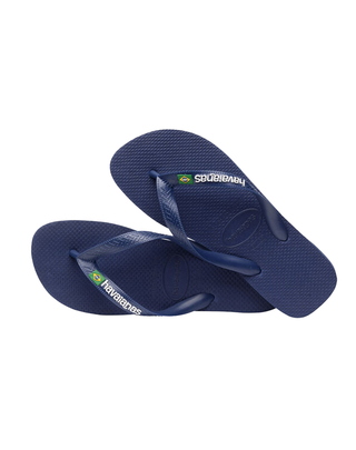 INFRADITO BRASIL LOGO - NAVY BLUE 4110850 0555 HAVAIANAS 