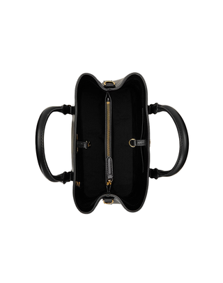 BORSA DONNA MARCY IN VERA PELLE - NERA 431876725 004 RALPH LAUREN 