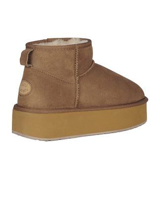 STIVALETTO DONNA STINGER MICRO FLATFORM - CHESTNUT W13082 CHESTNUT EMU 