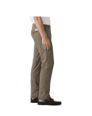 PANTALONI CHINO UOMO IN MISTO COTONE E LINO - MARRONE 17196-0198 U LEVI'S 