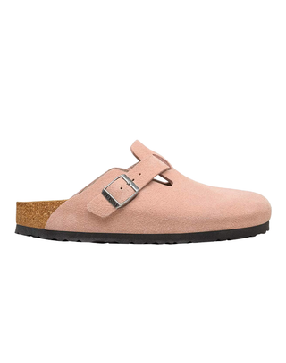 SABOT BOSTON IN PELLE SCAMOSCIATA - PINK CLAY 1031635-S PINK CLAY BIRKENSTOCK 