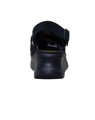 SANDALO DONNA CON PLATFORM " DELRAY CLOG SUEDE " - NERO 44259 1 HEY DUDE 