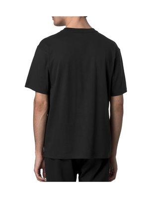 T-SHIRT UOMO " SOLO JERSEY " - BLACK K3136CW USY K-WAY 