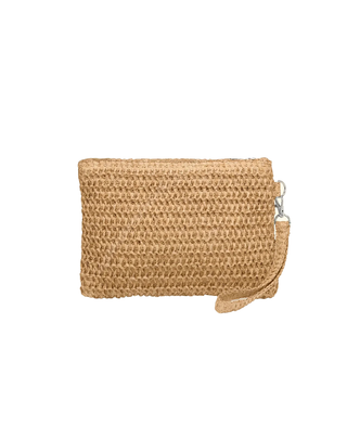 MINI POCHETTE IN RAFIA - BEIGE SW0007 BG F**K 