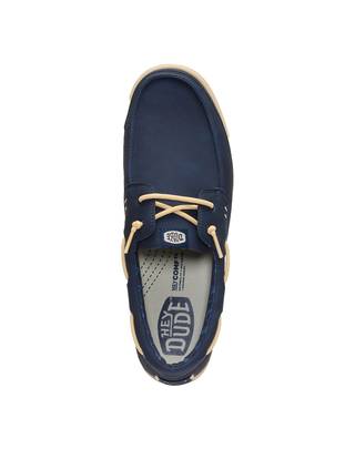 MOCASSINO UOMO HARBOR LO CLASSIC - NAVY HD.45139 4ZQ HEY DUDE 