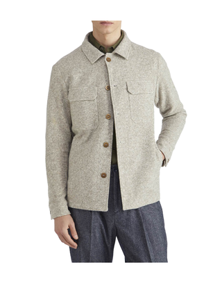 GIACCA CAMICIA UOMO " ORLANDO " - ECRU A312ORLANDO661L106 030 at.P.CO 