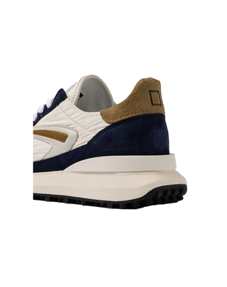 SNEAKERS UOMO ATHLETA NYLON - IVORY/BLUE ATHLETA NYLON NY\IB D.A.T.E. 