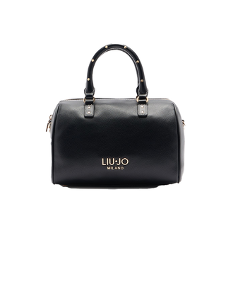 BORSA IN ECO PELLE " SATCHEL PICCOLA " - NERA AA6052E1012 22222 LIU JO 