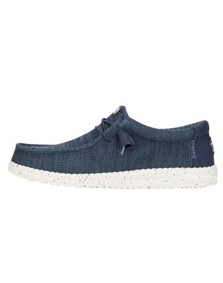 SCARPE UOMO " WALLY STRETCH MESH " - NAVY