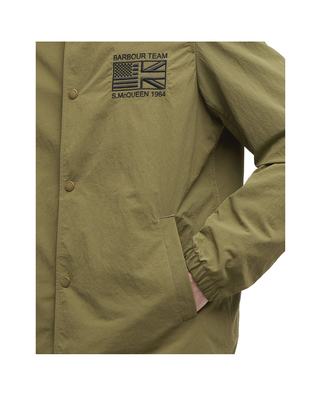 GIACCA CASUAL UOMO" COACH " - BURNT OLIVE MCA1101 OL52 BARBOUR INTERNATIONAL 