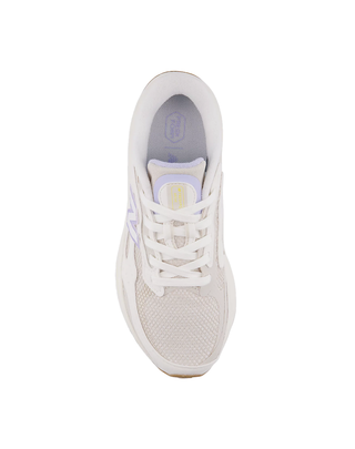 SNEAKERS DONNA " ARISHI V4 TIRALUX " - BIANCO CON LILLA WARIS 3XX NEW BALANCE 