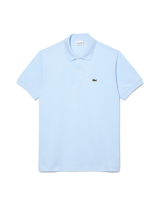 POLO UOMO L1212 ORIGINAL - CELESTE 1212 T01 LACOSTE 