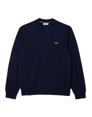 FELPA GIROCOLLO INVERNALE UOMO - BLU SH9608 166 LACOSTE 