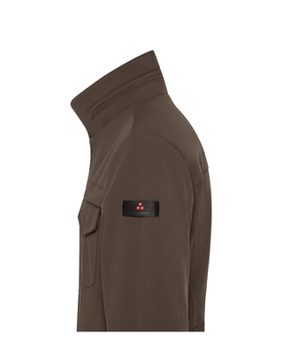 FIELD JACKET UOMO IN TESSUTO TECNICO A TRE STRATI - CIOCCOLATO PEU4834 494 PEUTEREY 