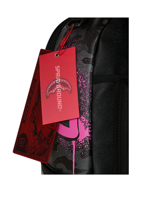 ZAINO UNISEX "PEANUTS SNOOPY PINK STENCIL DLXSV" 910B8781NSZ U SPRAYGROUND 