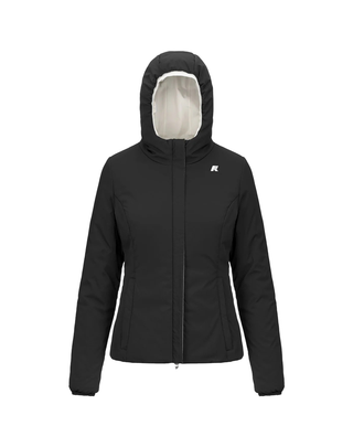 GIACCA DONNA LILY ST WARM DOUBLE - BIANCO/NERO K6128TW ALF K-WAY 