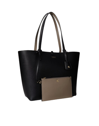 BORSA SHOPPER TOTE REVERSIBILE - NERO 431795329 001 RALPH LAUREN 