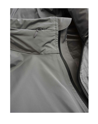 GIACCA A VENTO UOMO NASTRATA ED ELASTICIZZATA DEWAR - GRIGIO