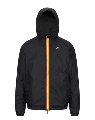 GIACCA UOMO "JAKE PLUS.2 REVERSIBLE" - GREEN BLACKISH-BLACK PURE