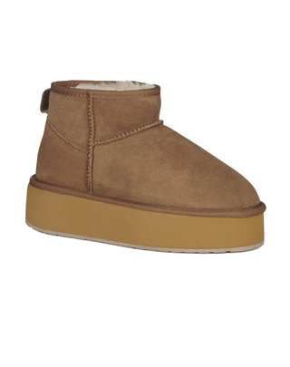 STIVALETTO DONNA STINGER MICRO FLATFORM - CHESTNUT W13082 CHESTNUT EMU 