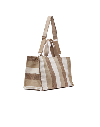 BORSA MARE A RIGHE - SABBIA 2A6026T2176 00133 LIU JO 
