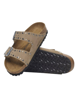 ARIZONA IN PELLE SCAMOSCIATA CON RIVETTI - TAUPE 1029390-S TAUPE BIRKENSTOCK 
