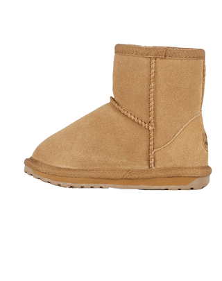 STIVALETTO BAMBINO WALLABY MINI TEENS - CHESTNUT T10103 CHESTNUT EMU 