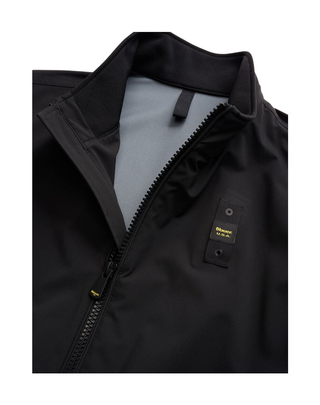BOMBER UOMO NASTRATO "ANSON" - NERO