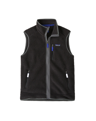 GILET UOMO IN PILE FULL ZIP - NERO 22821 BFO PATAGONIA 