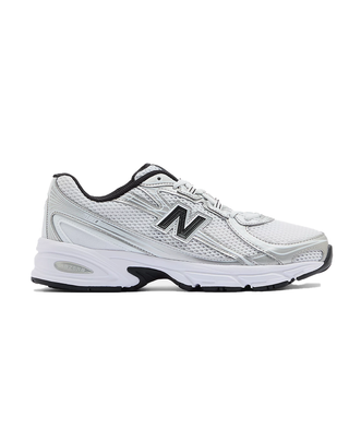 SNEAKERS UNISEX 740 - WHITE SILVER BLACK U740NW2 WHITE NEW BALANCE 