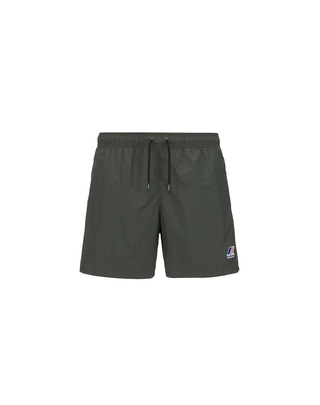 BOXER MARE "LE VRAI OLIVIER" - GREEN BLACKISH K31357W WMR K-WAY 