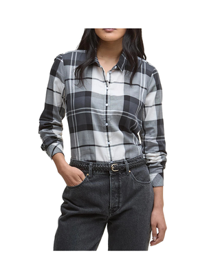 CAMICIA DONNA "BREDON" TARTAN - CHARCOAL TARTAN LSH1353 CH71 BARBOUR 