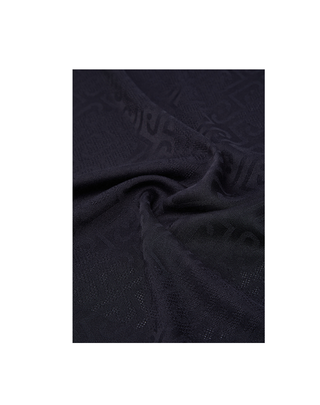 FOULARD CON LOGO JACQUARD NERO 2A6001T0300 22222 LIU JO 
