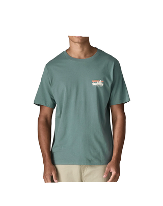 T-SHIRT " 73 SKYLINE " - BLUE SAGE 37841 BLSG PATAGONIA 
