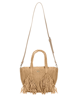 MINI BORSA CON FRANGE - BEIGE SW0045 BG F**K 